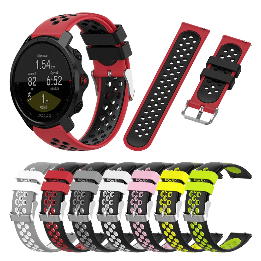 Силиконовый ремешок для часов Polar Grit X сменный Браслет POLAR Vantage M IGNITE|Ремешки часов|