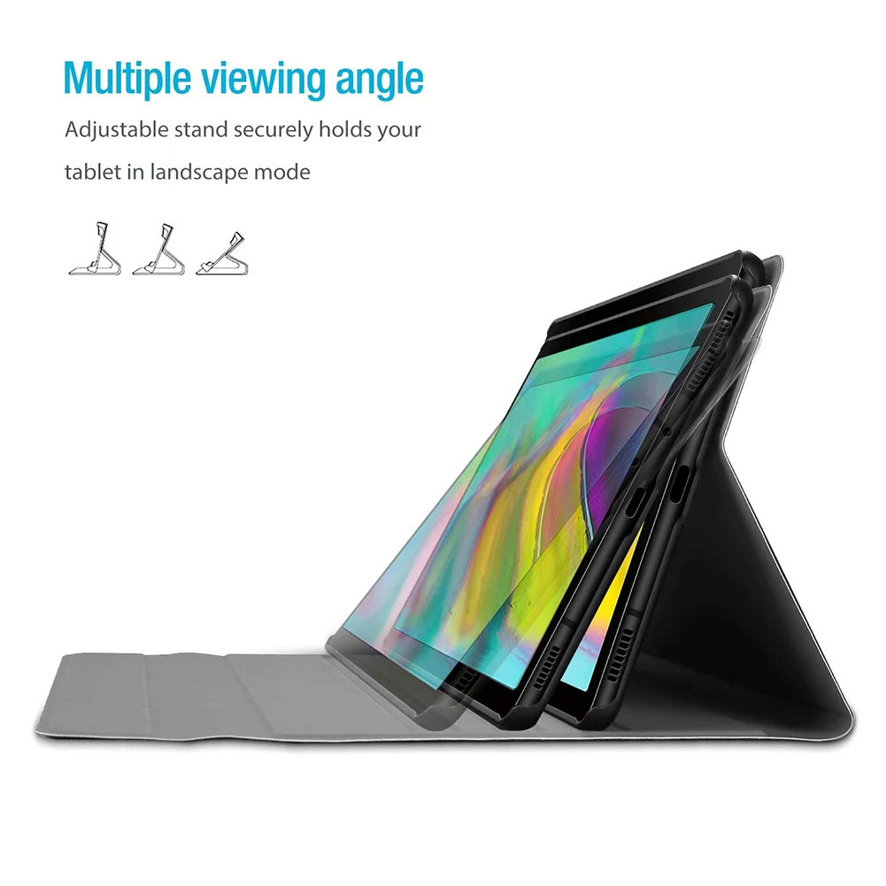 Bluetooth Keyboard Case For Samsung Galaxy Tab A7 10.4&quot 2020 T500 S7 &amp Plus S6 Lite S4 S5e 8.0 10.1 2019 8.4 | Компьютеры и