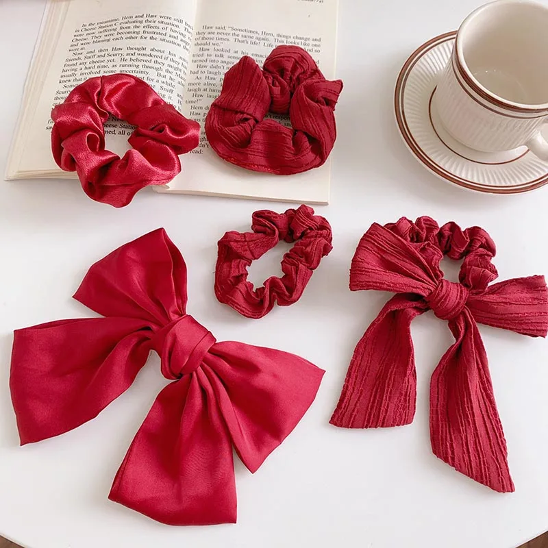 Эластичная резинка для волос с бантом в виде вишни девушек аксессуар невесты| |
