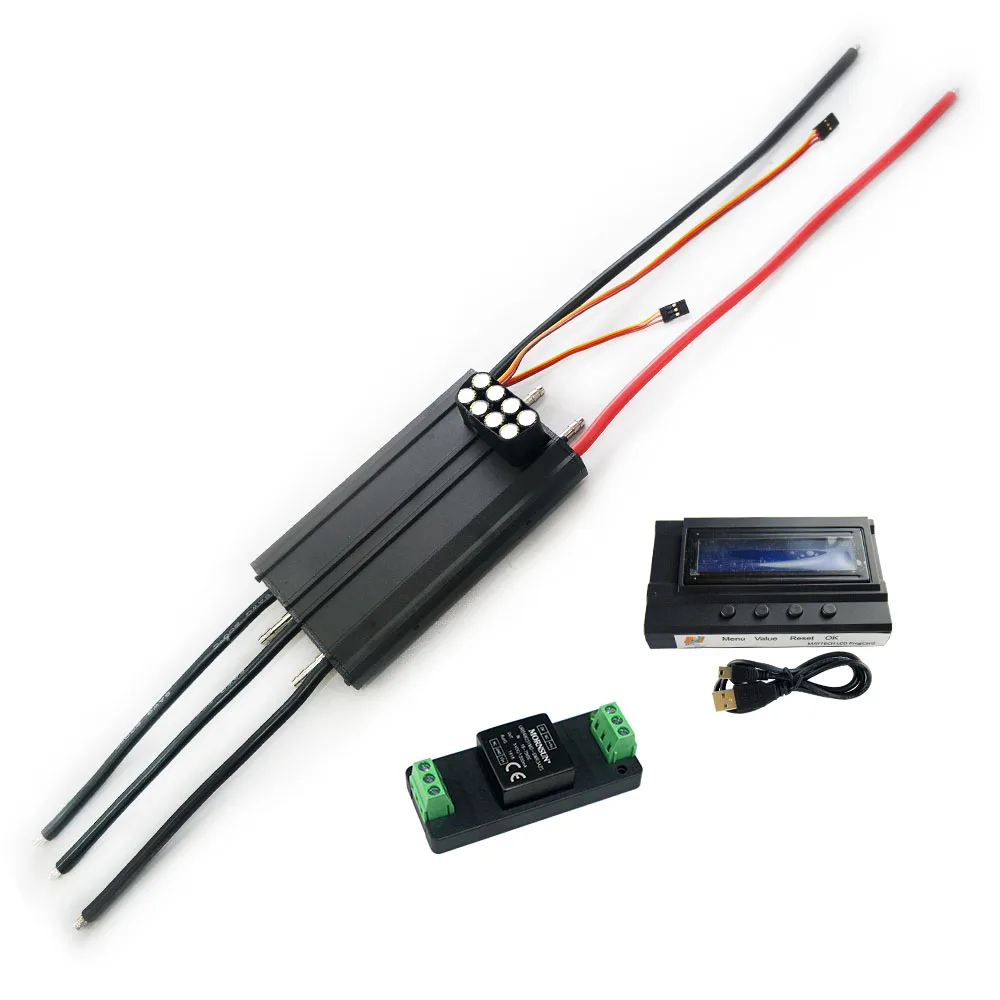 В наличии! Дизельный двигатель с водяным охлаждением 300A ESC Progcard UBEC