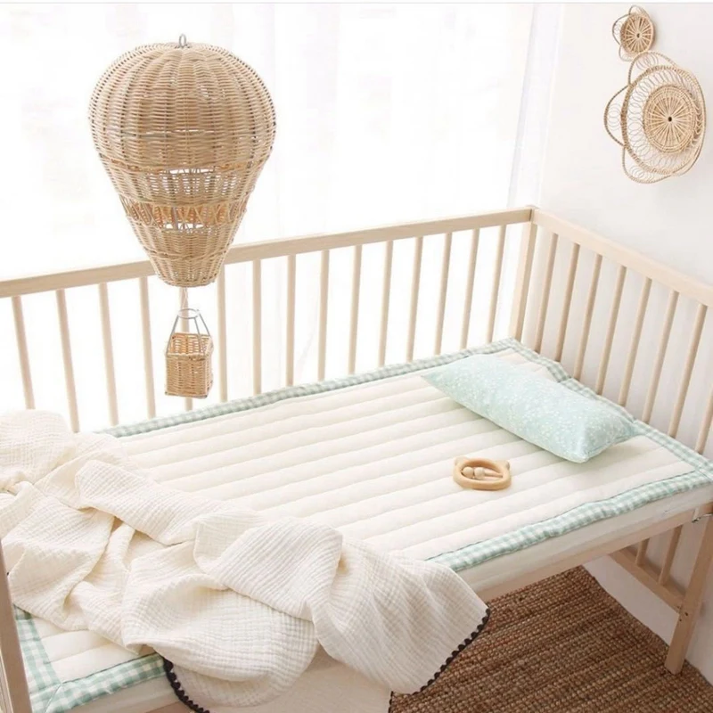 Hand-Woven Rattan Hot Air Balloon Children's Room Wall Decoration Bohemian Nursery Photo Props | Электроника