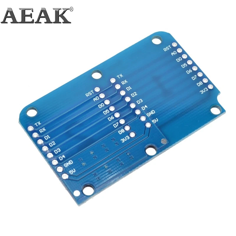 Двойная база D1 mini WIFI Интернет вещей макетная плата на основе AEAK|base wifi|d1 minidevelopment