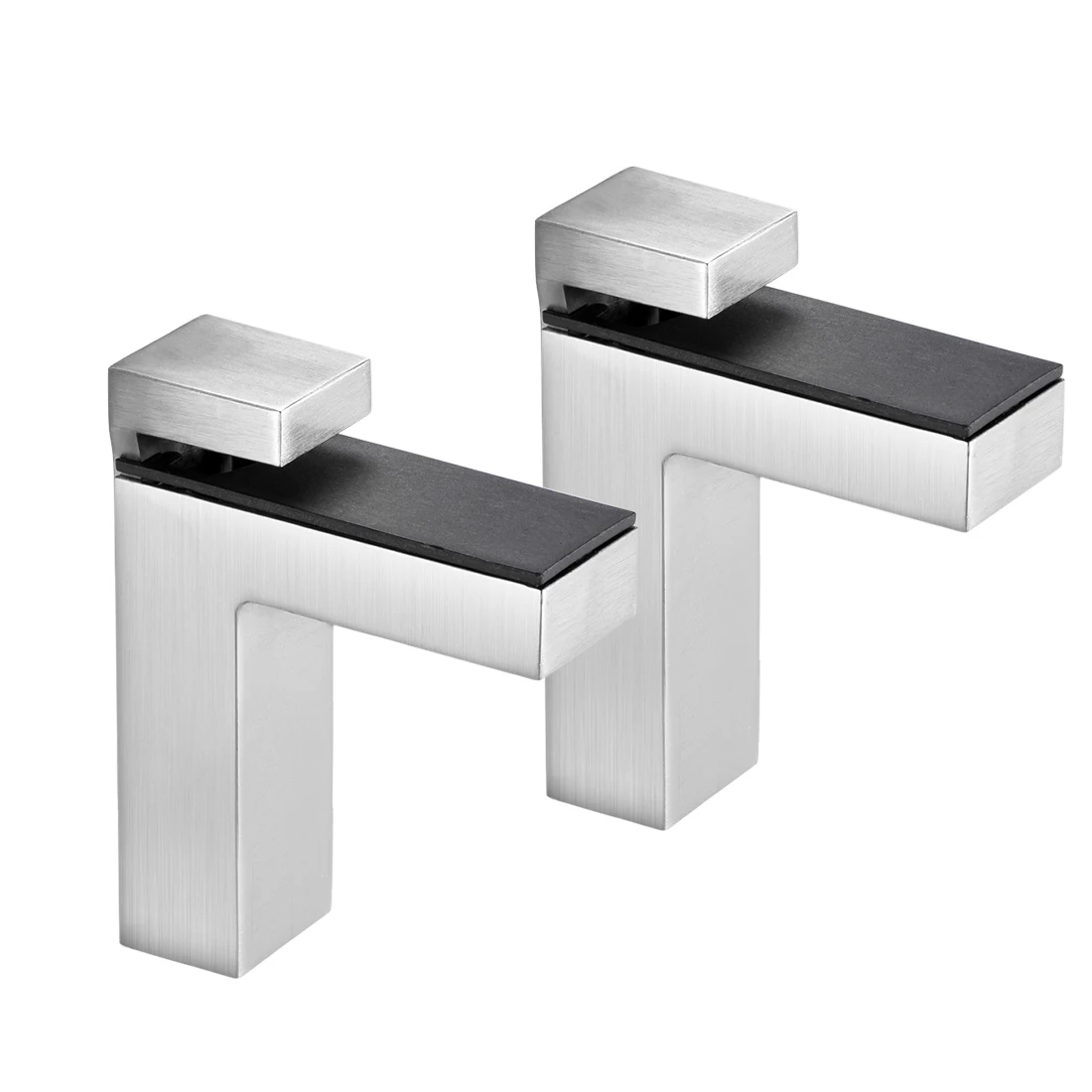 Uxcell стеклянный кронштейн настенное крепление Регулируемый цинковый сплав зажим