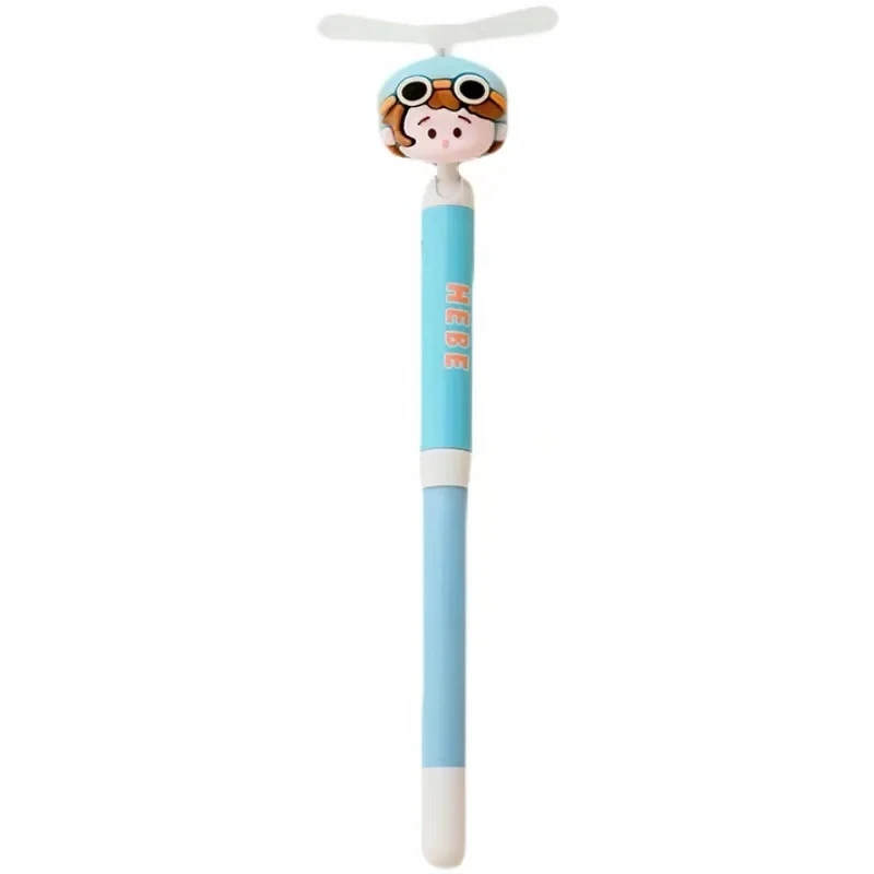 

Kawaii Summer Twist Fan Neutral Pen Novel Lovely Creative Multi-Functional Ball-Point Pen Stationery School Supplies Office Supp