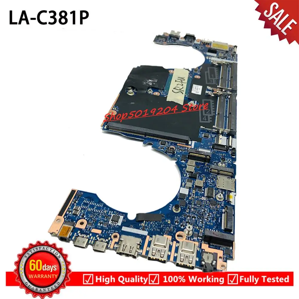 

FOR HP ZBOOK 15 G3 Laptop Motherboard 848221-601 848221-001 848221-501 DDR4 LA-C381P With i7-6820HQ CPU 100% work mainboard