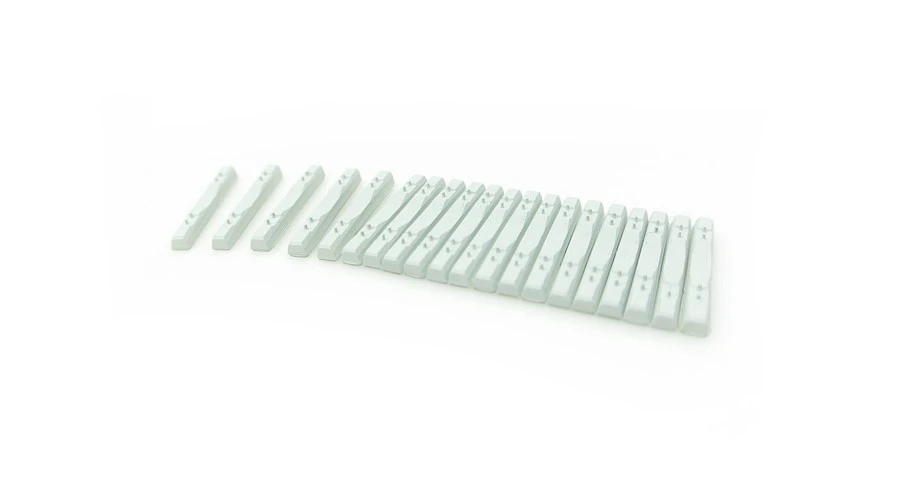 Литье под давлением смолы Хо 1/87 Новый Три Стиль бетонные шпалы цемента подушки