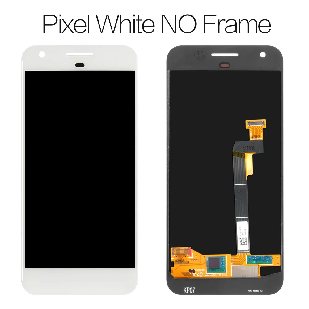 5.0 Pixel White Srjtek для htc Google Pixel XL ЖК-дисплей сенсорный для Pixel Nexus S1 экран дигитайзер сенсор стекло в сборе для Nexus M1 Touch - Цвет: 5.0 Pixel White