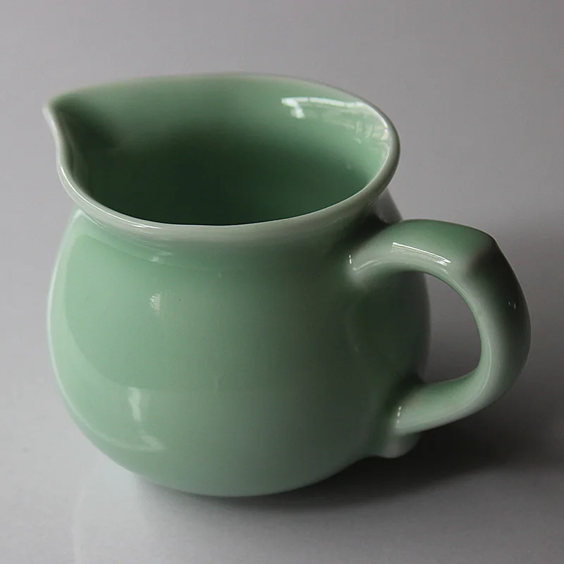 Керамическая чайная посуда Longquan celadon Ru чайный кувшин для печи набор с рисунком