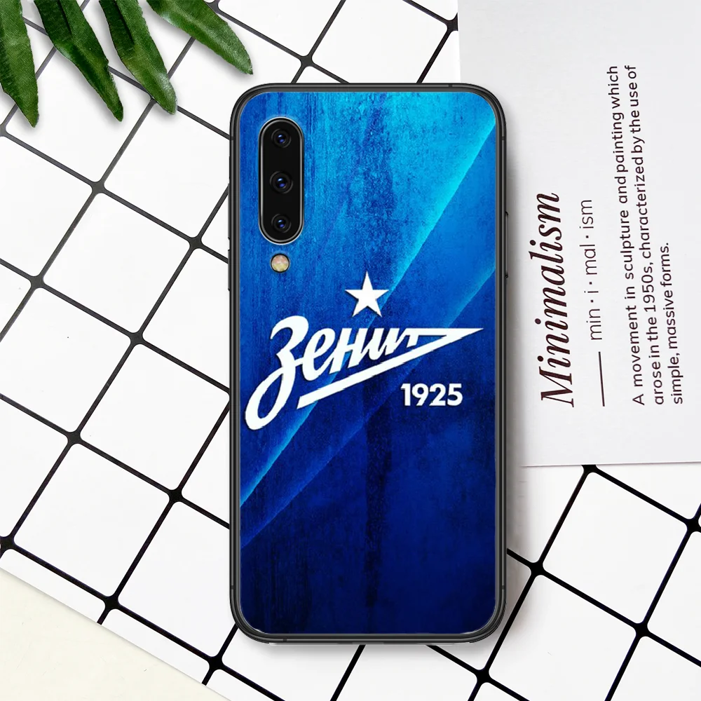 

Football FC Zenit Soccer Phone Case For Samsung Galaxy A 3 5 7 8 10 20 20E 21S 30 30S 40 50 51 70 71 black Funda Painting Etui