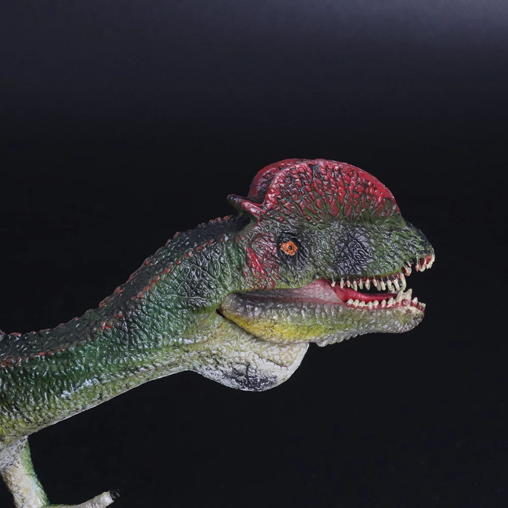 Доисторический мир динозавров юрского периода дилофозавр большой размер