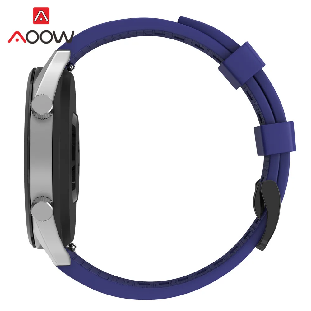 22 мм спортивный силиконовый ремешок для часов huawei Honor Magic Watch GT активный Ремешок Браслет для samsung Galaxy Watch 46 мм Шестерня S3