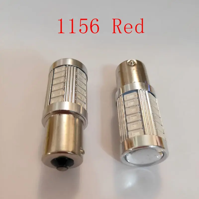1156-2pieces Red 2 шт. 1156 1157 7506 BA15S P21W 5630 5730 светодиодный автомобиль хвост лампы тормоз светильник s 12V автоматический обратный лампы дневного света сигнала светильник Z3 - Испускаемый цвет: 1156-2pieces Red
