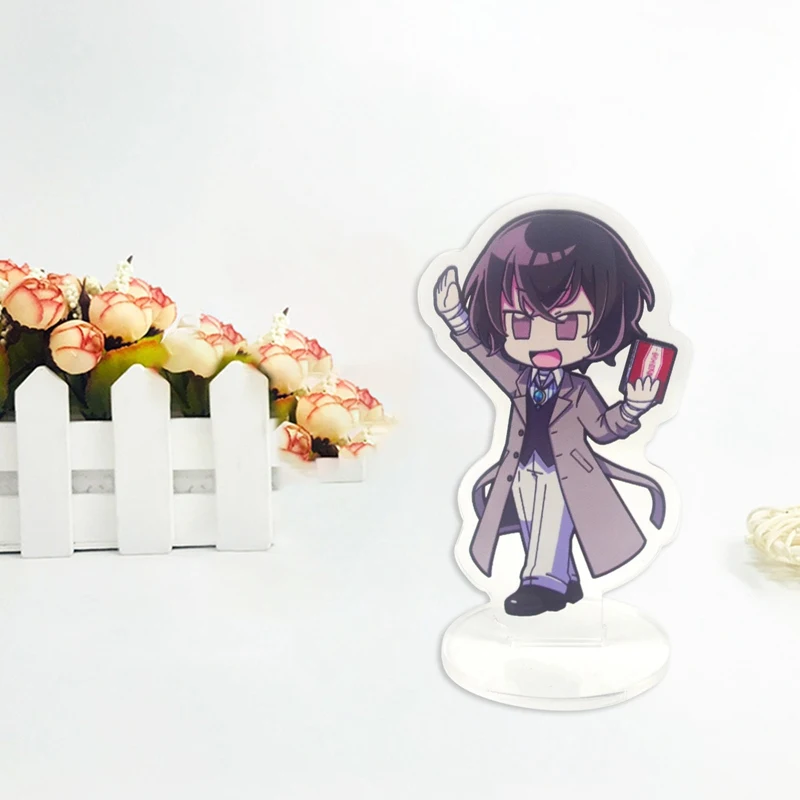 

Anime Bungo Stray Dog Desktop Stand Decoration Cartoon Anime Figure Model Cosplay Acrylic Stand Fans Gift For Kids Friends