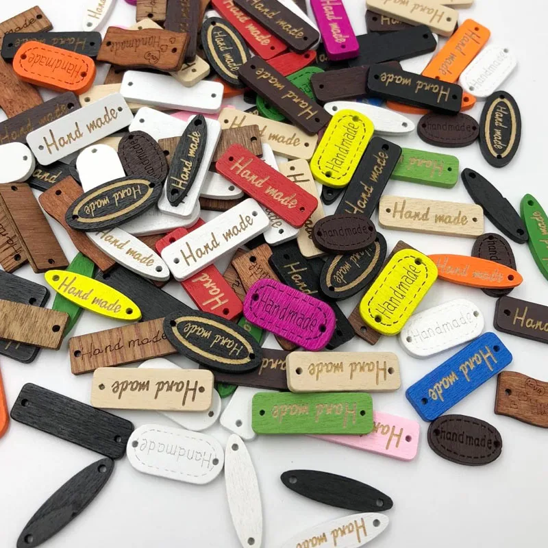 

50 шт., разноцветные буквы ручной работы