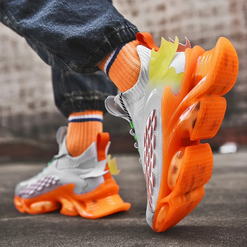 

Fashion Men Shoes 2021 Trendy Brand Men's Sneakers Height Increasing Chunky Sneakers Man Street Style Daddy Shoes Male Footwear