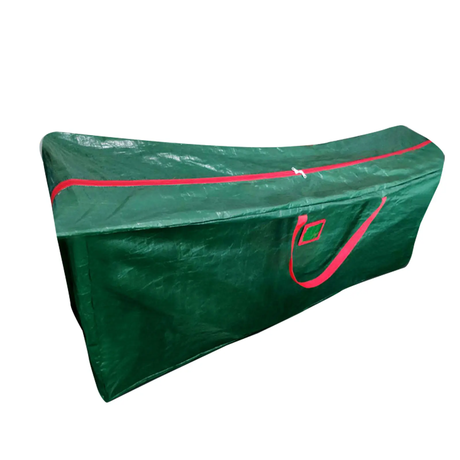 

Dual Zipper Christmas Tree Bag Large Pouch Reinforced Warehouse Home Protective Waterproof Storage With Handles Durable