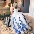 Романтическое женское свадебное платье, белое свадебное платье с глубоким круглым декольте, свадебное платье принцессы, бальные платья, фатиновые Свадебные платья на заказ