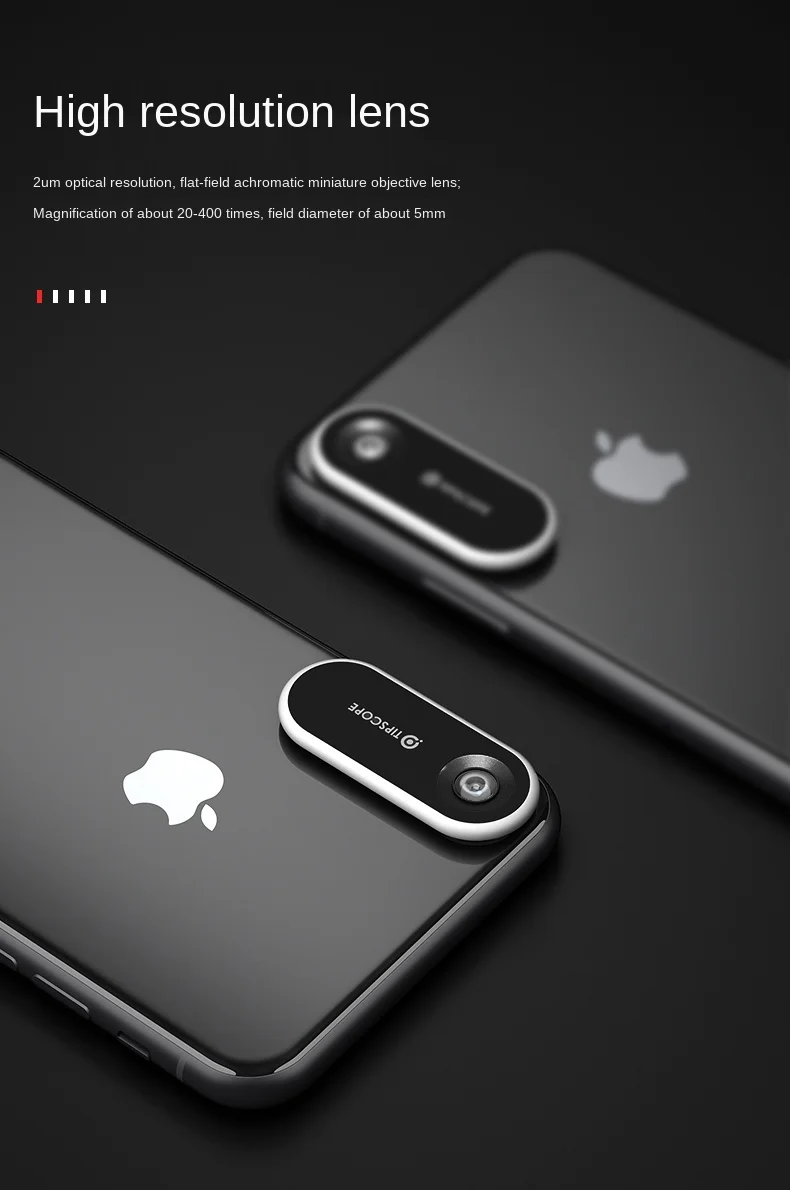 

CY Cell Phone Microscope Portable Professional Lens Household Miniature Electronic Magnifying Glass HD