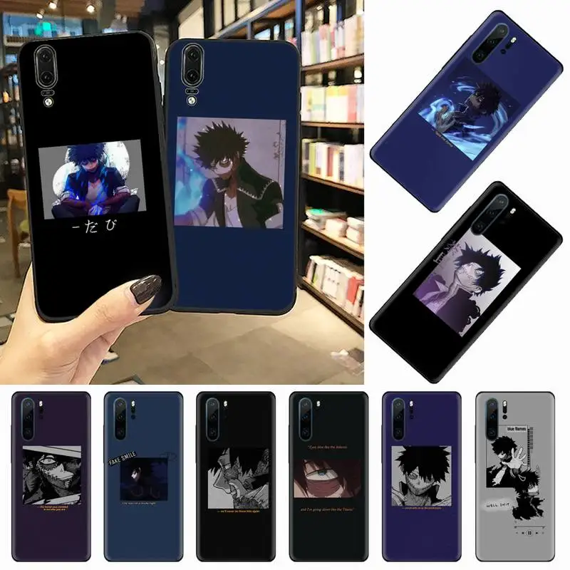 

Anime Dabi My Hero Academia Phone Case For Huawei honor Mate P 10 20 30 40 i 9 8 pro x Lite smart 2019 nova 5t