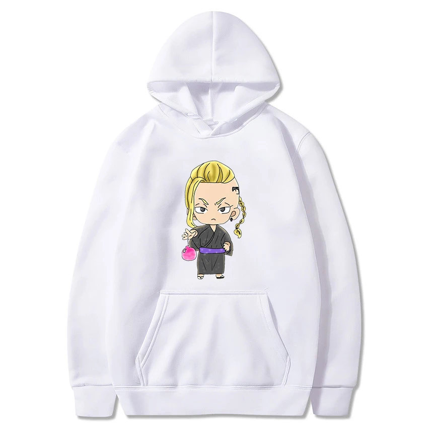 

Tokyo Revengers Hoody Female Kpop Style Clothes Streetwear Japanese Anime Ken Ryuuguuji Print Women Casual 12 Colors Sweatshirts