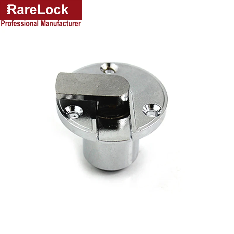 Круглый замок для ящиков деревянный кухонный шкаф с нажимным замком никелевый