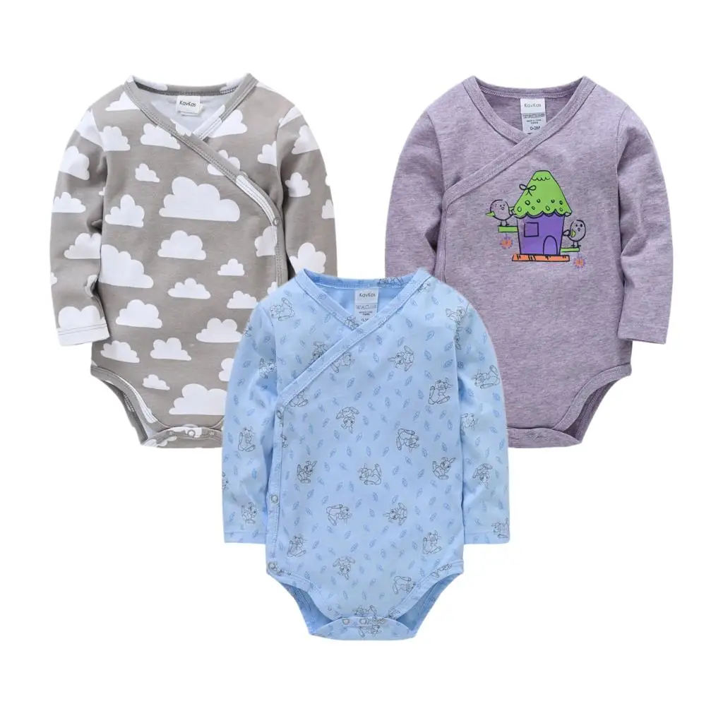 

Новинка Осень 2021, брендовая одежда для новорожденных детей, повседневные боди для маленьких девочек и мальчиков, комбинезоны с длинным рука...