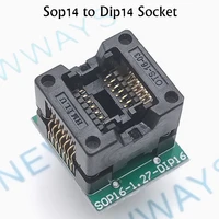 sop14 change to dip14 ots 14 1 27mm cnv sop ndip16 14p programmer adapter