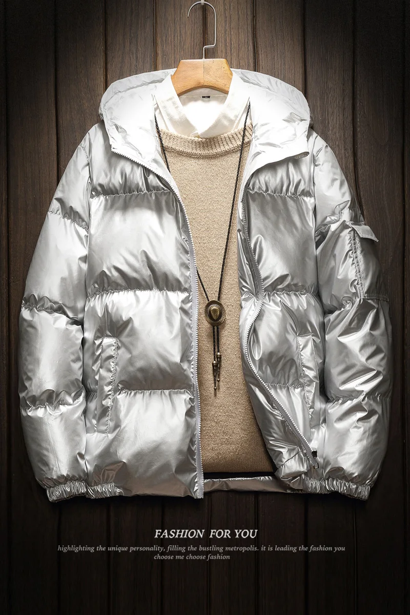 Красивые Зимние мужские парки мужская куртка большого размера 5XL приталенная