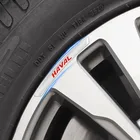 4 шт., автомобильные наклейки на колесные диски для автомобиля Haval H2 H5 H6 H7 H9 2020 2018 2017 H3 2021 F7 F7X