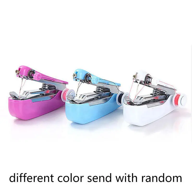 Mini Portable Smart Electric Tailor Stitch Handheld Sewing Machine Home Travel | Дом и сад