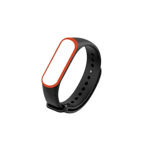 6 Разноцветный сменный ремешок для браслета Dobule mi Band 4, силиконовый водонепроницаемый браслет, сменный ремешок для Xiao mi band 4 - Цвет: 6