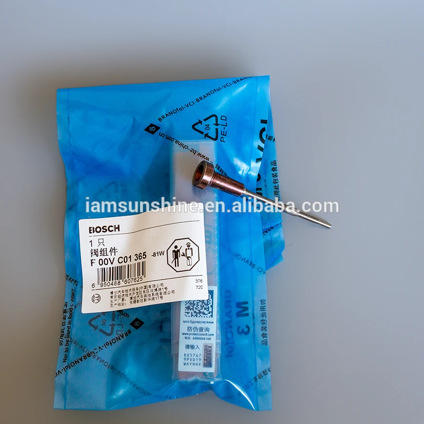 

genuine 0445110312 0445110356 diesel fuel injector control valve F00VC01365