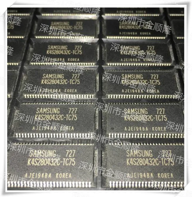 

Free shipping K4S280432C-TC75 10PCS