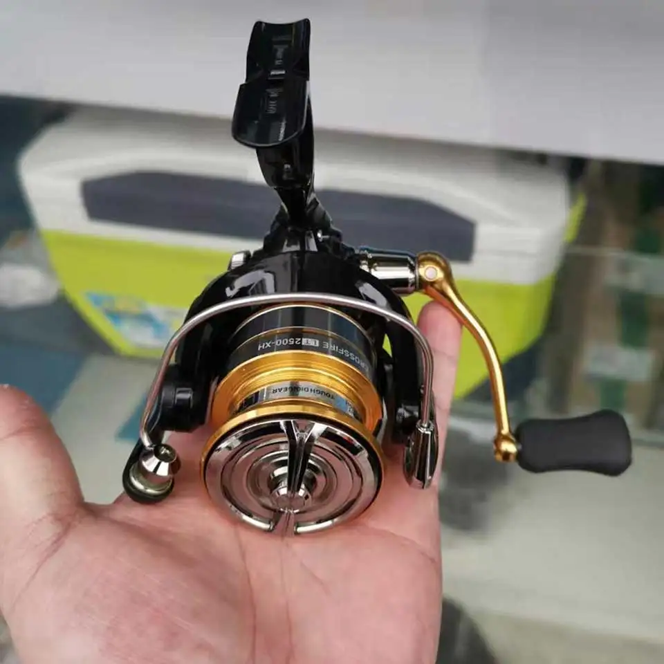 Катушка DAIWA CROSSFIRE LT для спиннинга 1000 6000 ABS металлическая катушка 5 12 кг Мощность