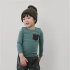 Детская футболка с длинным рукавом, для мальчиков и девочек