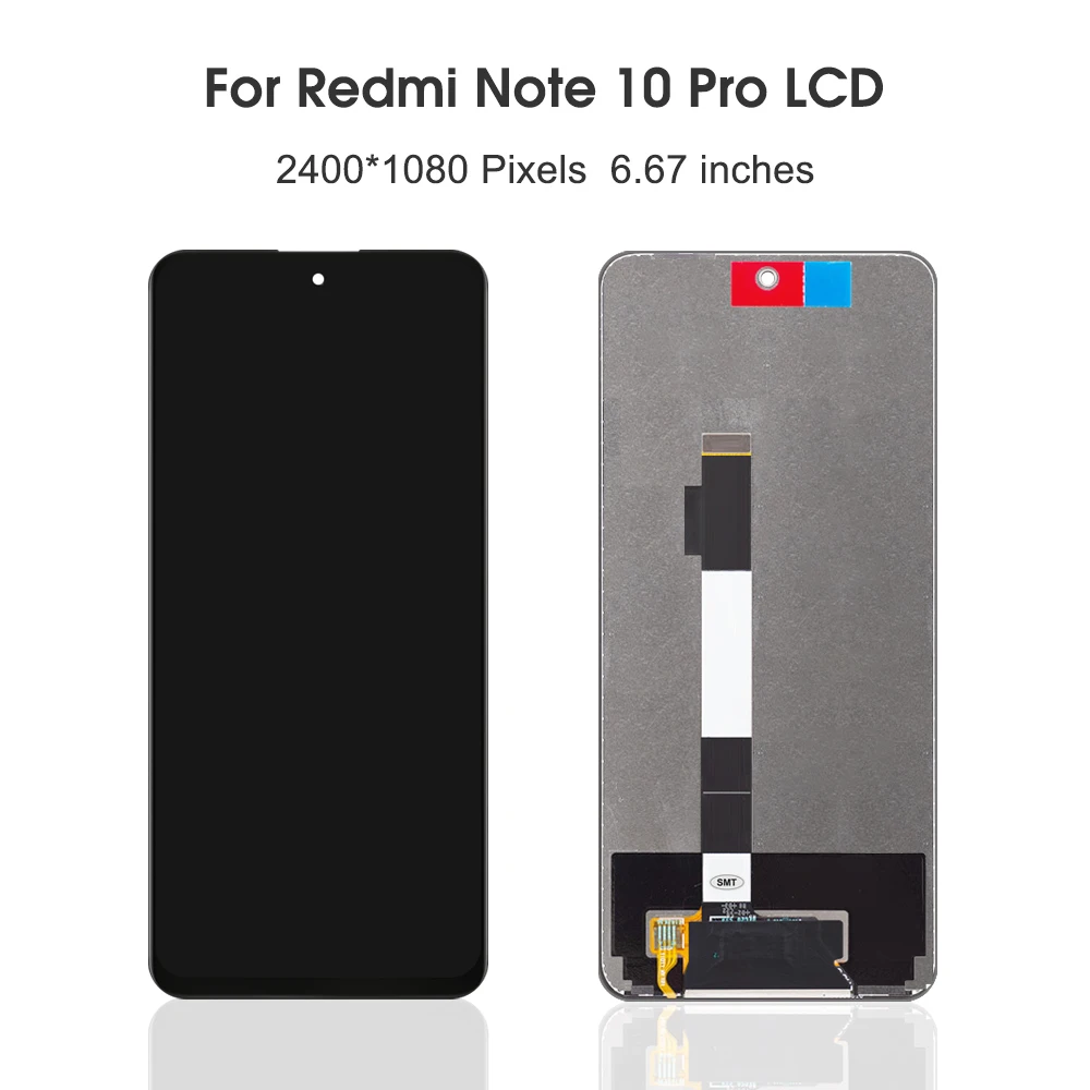 100% Оригинальный ЖК-экран для Xiaomi Redmi Note 10 Pro дисплей сенсорный экран дигитайзер