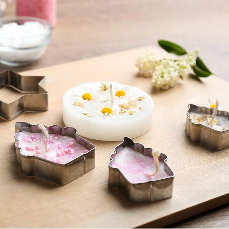 150 рубашка для девочек из хлопка в форме свечи Фитили с основанием 2 предметов