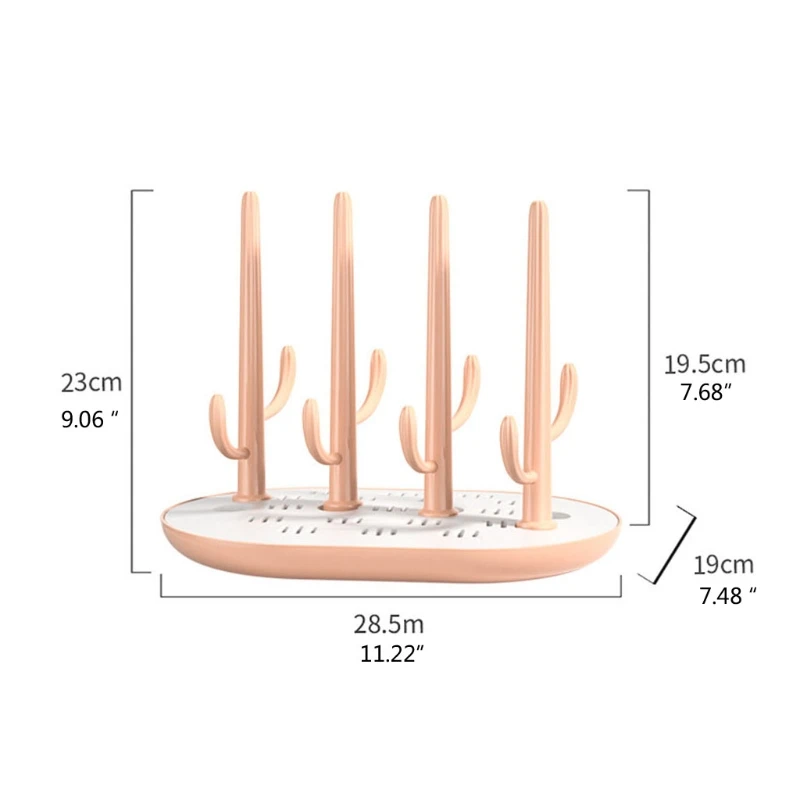 

50LE Baby Bottle Drying Rack Dryer Nipples Cups Drain Drying Stand Holder Infants Milk Bottles Cleaning Dryer Drainer Storage