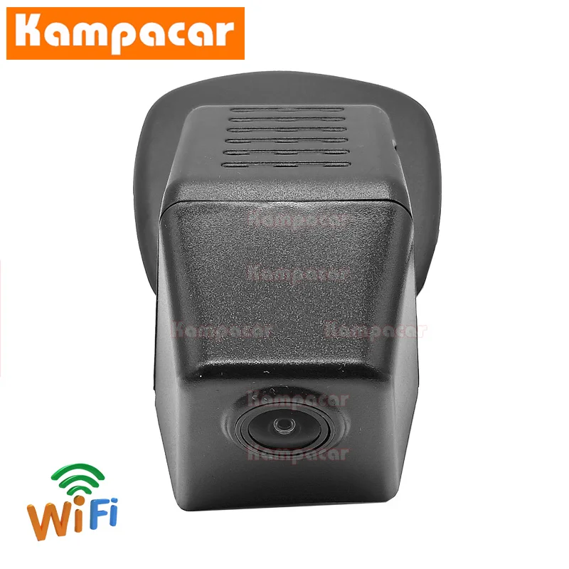 

Автомобильный видеорегистратор Kampacar, устройство для записи видео с Wi-Fi для Volvo V90 Cross Country S90 XC 60 R-design T5 T6 XC60 T8 Full HD 1080P