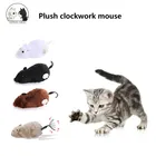 Креативная Механическая крыса с движением Забавный весенний светильник разноцветная кошка собака интерактивная игрушка аксессуары для домашних животных