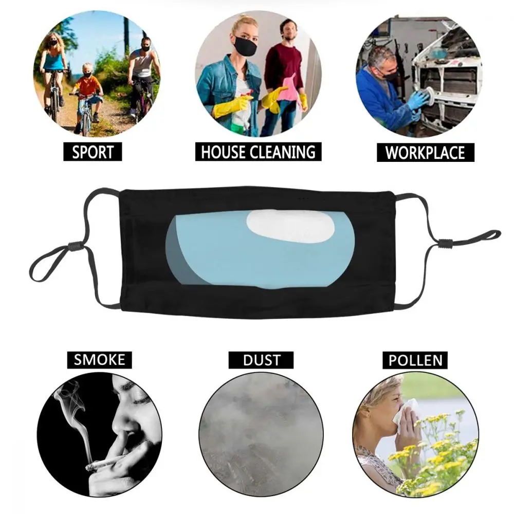 

Among Us Men Women Reusable Face Mask Impostor Game Anti Haze Anti Dust Protection Cover Respirator Mouth Muffle