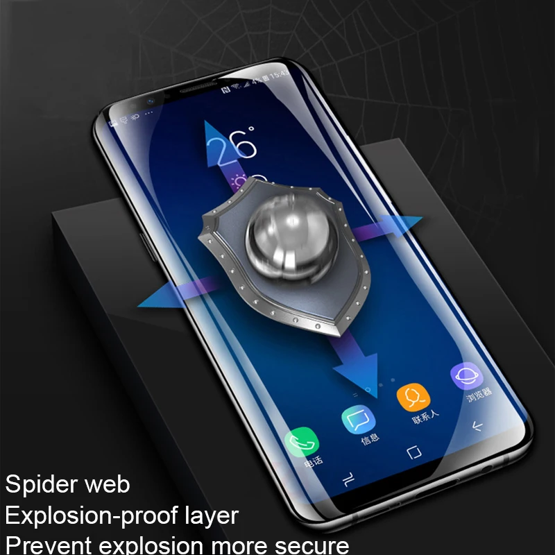 Гидрогелевая пленка для Samsung Galaxy S21/S20/S10/S8/S9 Plus защитная экрана Samsun Note 20/10/9 Plus/S21 Ultra 2 - Фото №1