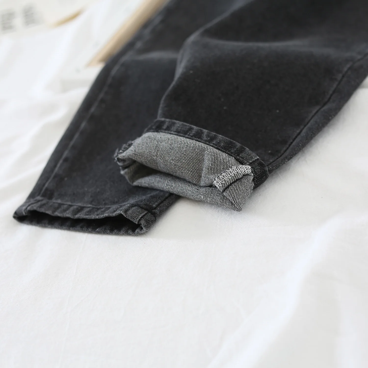 Джинсы WLG детские джинсы синие черные модные брюки весна осень универсальные