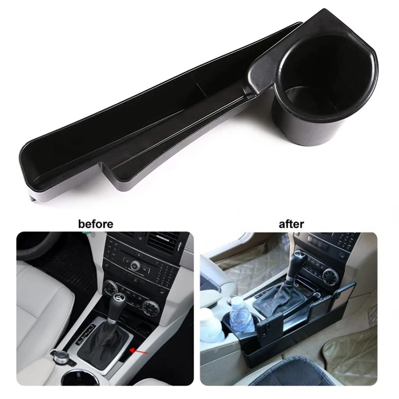 Автомобильный контейнер для хранения центральной консоли держатель телефона