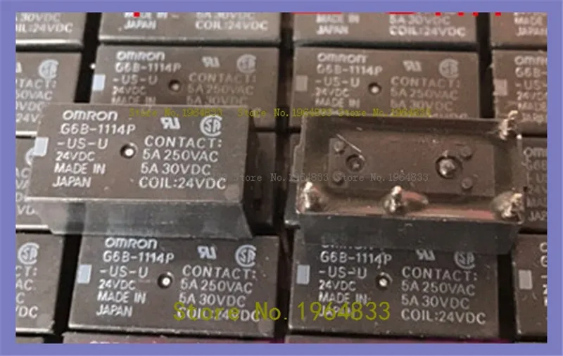 

G6B-1114P-US-U 24VDC 4 OLD