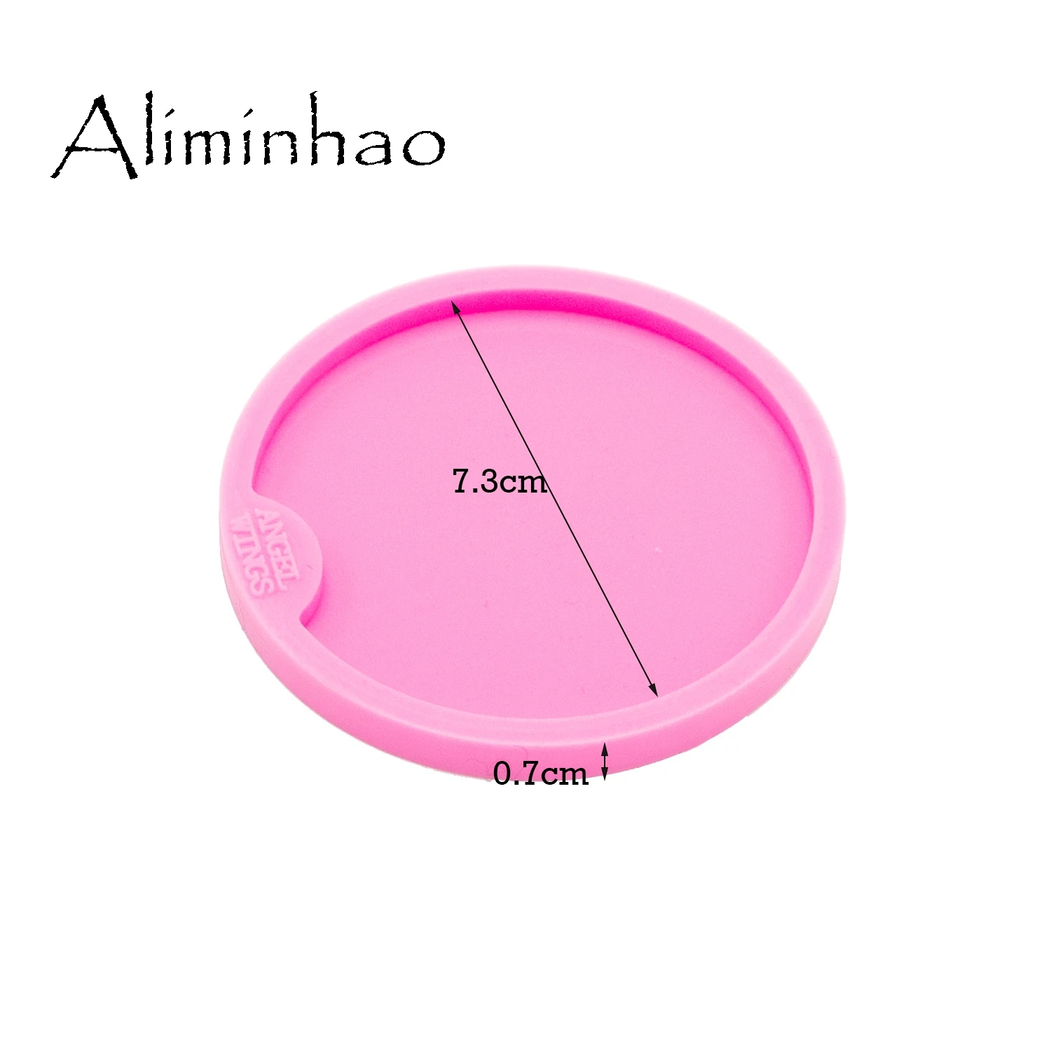 

DY0173 2.5/2.8 inches Geode car coaster mold Agate Resin Silicone Molds DIY epoxy mould silicon for Resin Crafting Coaster Mould