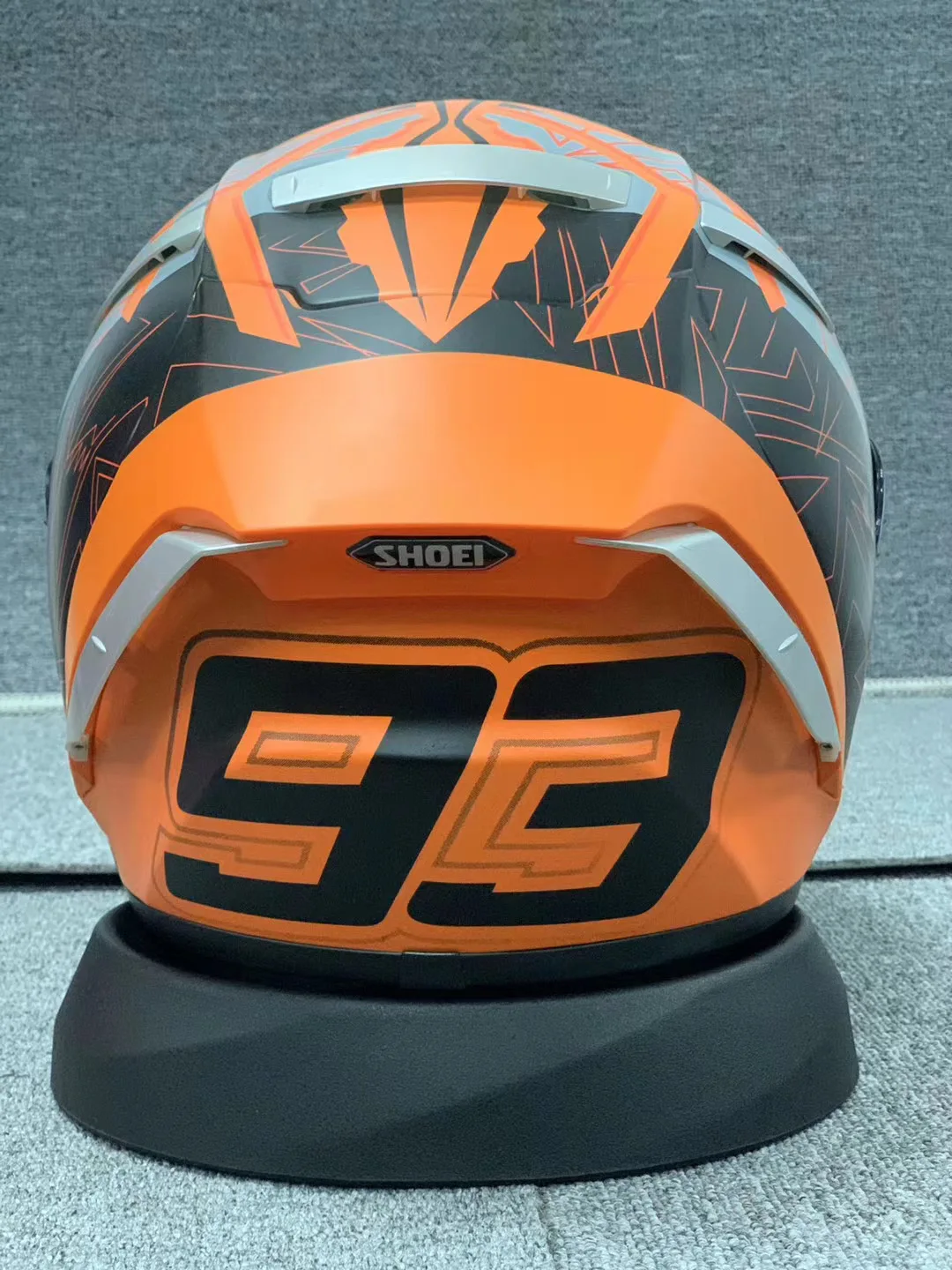Полнолицевой мотоциклетный шлем X14 93 Marquez black concept 2 0 противотуманный козырек для