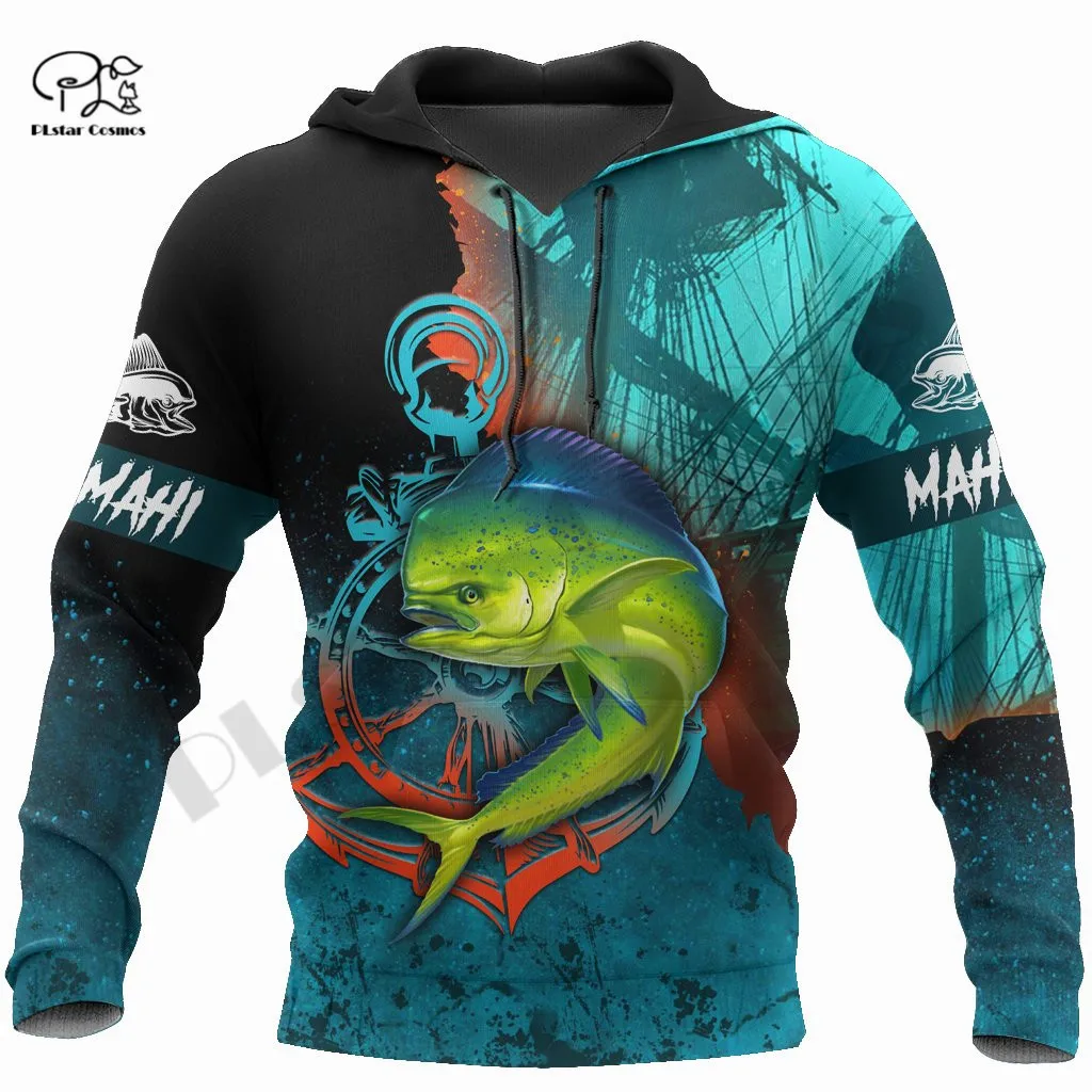 

PLstar Cosmos 3DPrint Newest Mahi Fisherman Fishing Funny Men/Women Harajuku Casual Streetwear Hoodies/Zip/Sweatshirt Style-11