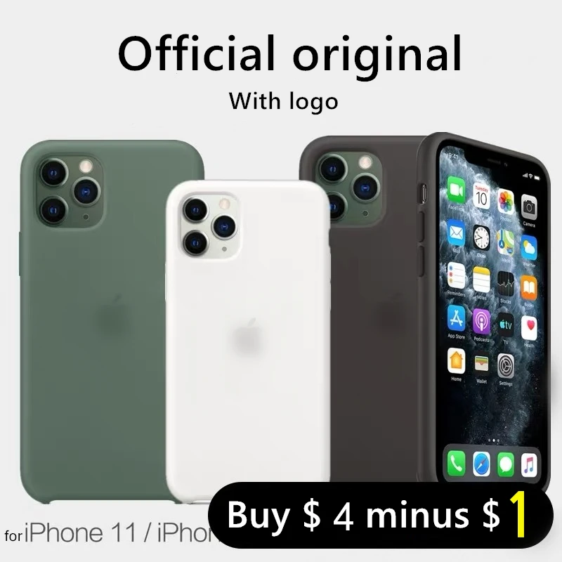 Официальный жидкий логотип для iphone 11pro Чехол Оригинальный 6 6s plus 7 8 7plus 8p X XS XR XSMAX с