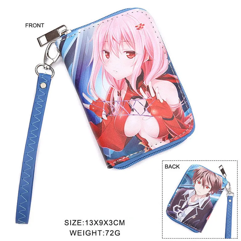

Anime Guilty Crown OUMA SHU Short Wallet YUZURIHA INORI Coin Purse